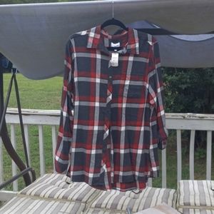 Plaid Button Down Shirt